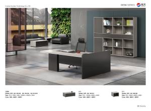 Bureaux exécutifs en U avec le PVC de forces de défense principale d'huche 180
