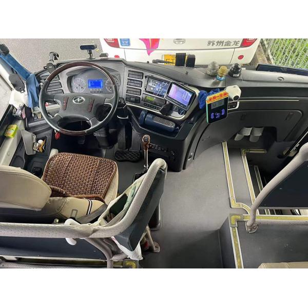 48 мест Higer Подержанный автобус Дизельный LHD Второй средний ручной междугородный автобус