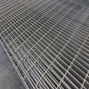 Heavy Duty Metal Grating with Customizable Bar Spacing YB/T4001-2007 Standard