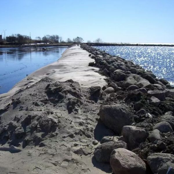 High Capacity Geotube Dewatering Waste Reduction Landfill Geotextile Bags For Dredging
