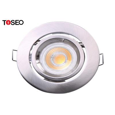 100mm Dia Adjustable Recessed Downlights Fixture morrem carcaça Alu. RoHS aprovou