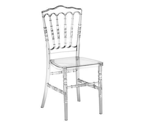 PC Clear Resin China Napoleon Chair