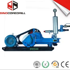 BW500 Bomba de lama horizontal de três cilindros para construção com fluxo m