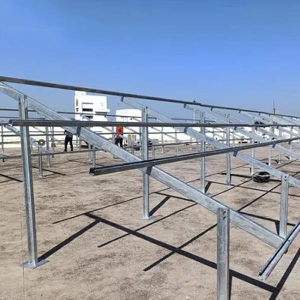 Custom Adjustable Angle Solar Panel Tilt Bracket Aluminum Alloy Material