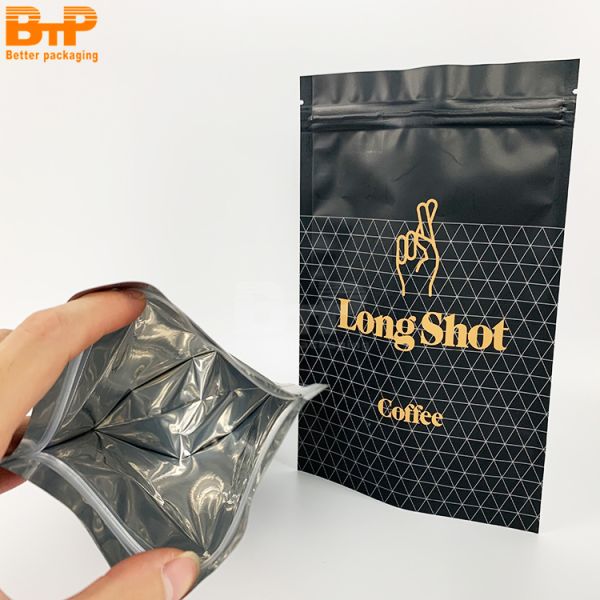 Gravure Printing MOQ 100 Ziplock Doypack Stand Up Bag Customized Logo Digital Printing Moisture Proof Packaging Coffee Tea