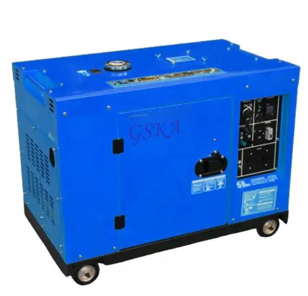 10KVA Small Mobile Diesel Generator For The Whole House Convenient And Energy Saving