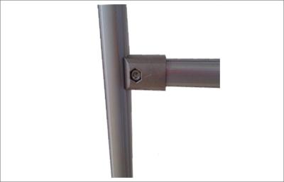 Junções resistentes da tubulação do quadrado da liga de alumínio, tipo conector exterior do T