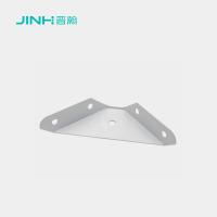 Metal Furniture Angle Brackets With 5 Holes, 235x103x61mm Triangle Bracket For Cabinet & Wardrobe Reinforcement Jh-17015