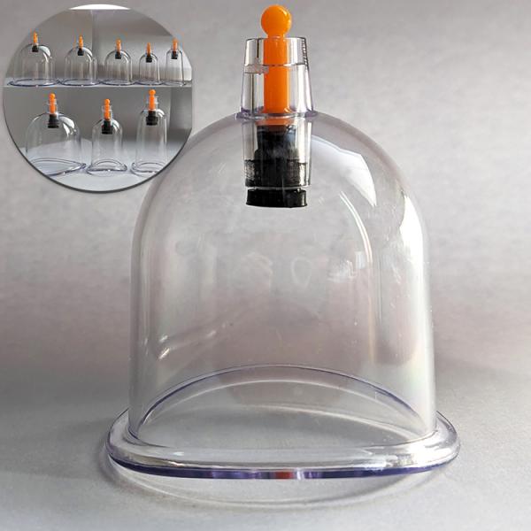 500 PCS Y6 4.5cm Hijama Cupping Therapy Disposable Vacuum Cups for Plastic Ventouse