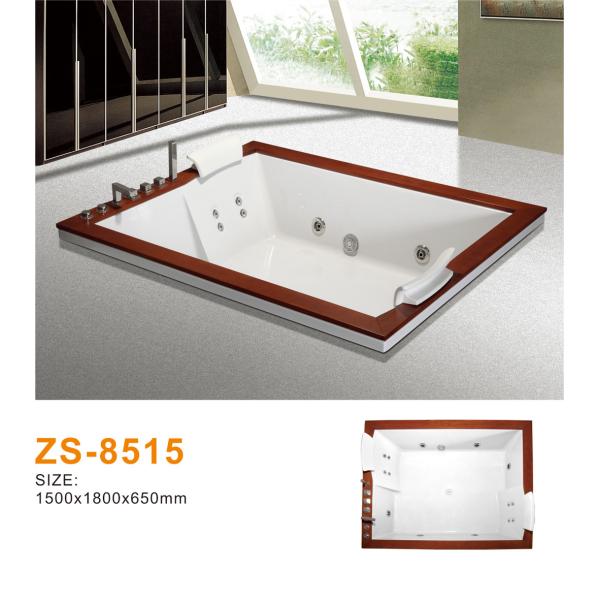 Hôtel de luxe boutique salle de bain à remous acrylique avec système de son Bluetooth intégré