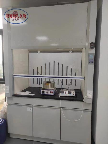 Sistema de controlo manual Iluminação fluorescente Laboratório Capuz de fumaça Armário de fumaça de laboratório