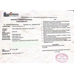 AMAN MACHINERY CO.LTD Сертификации