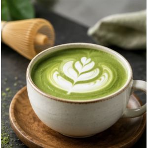 100% Organic Green Tea Leaves Vibrant Green Matcha Powder with 12 Months Shelf Life