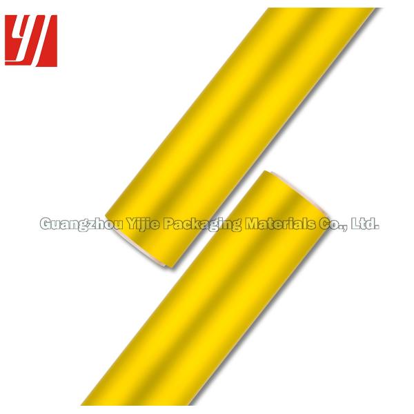 Eco Friendly Yellow 30 MIC Soft Touch Matte Laminating Film