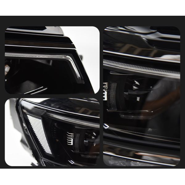 Demillon Turn Signal for Volkswagen Tiguan L Headlight2017-2020 Modified High-End Led Headlights Daytime Running Lights