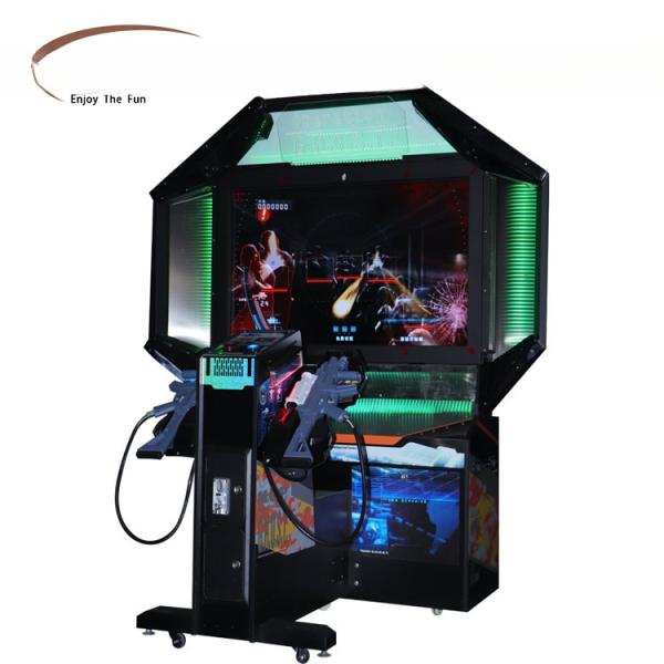3D Shooter Arcade Machine CE Certificated Enjoyable Coin Operated