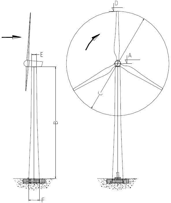 Horizontal Axis Wind Turbine Generator 10KW Home Wind Power Generation System