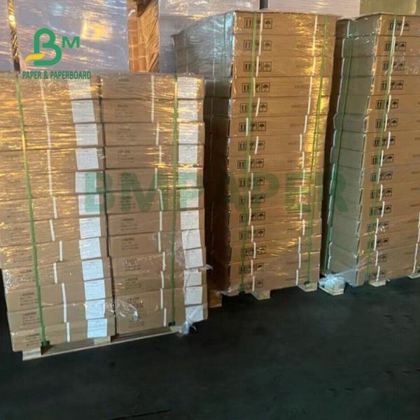 108GSM 180GSM Rolo de papel revestido de cartão de ligação para impressão gráfica 36' x 50m