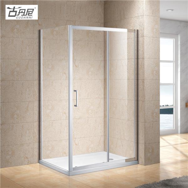 Customizable Sliding Square Tempered Glass Shower Cabin