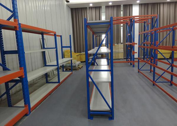 Large Capacity Industrial Storage Shelves , Rust Proof Warehouse Steel Racks