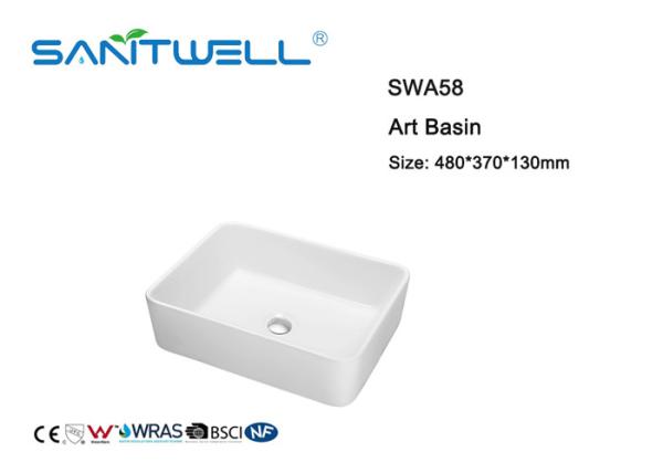 Glazed Ceramic Art Basin Ceramic Basin Sink Hand Wash Basin Mounting Hardware Included