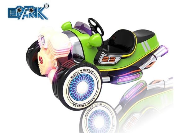 Outdoor Parent-Child Seat Magic Tricycle Battery Car Ride On Car Bumper Cars