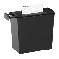 S606b 220mm Largura da garganta Triturador de papel de tira cortada com 2,64 galões Capacidade de 5 folhas máquina trituradora A4