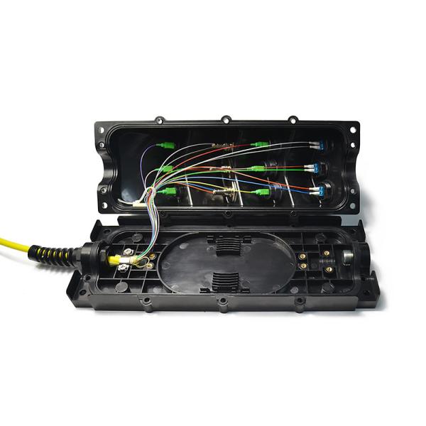 FTTX Enclosure Fiber Optic Cable Assemblies 8-48F Wall Mount / Pole Installation