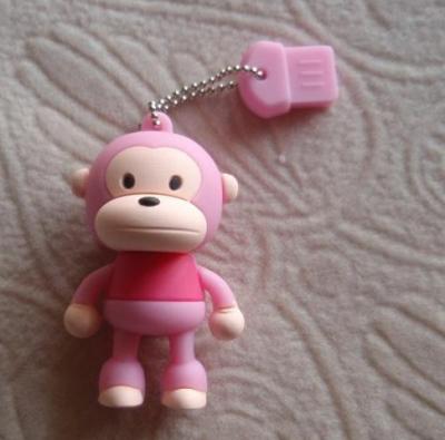 O flash bonito de USB do macaco grande bonito da boca conduz