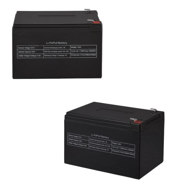 Bateria do fabricante 12v do bloco 12.8v 12ah da bateria de lítio para solar