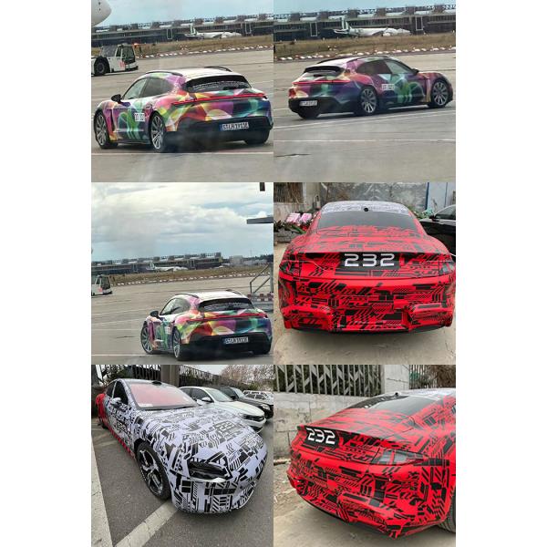 Mingtu Car Graphics Vinyl Wrap Bus Advertising Printing with PVC Fan Club Design Style