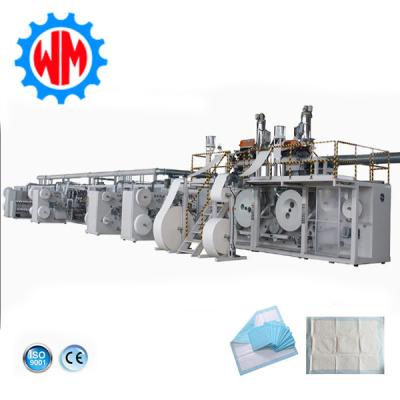 Lower Energy Intelligent Under pad Making Equipment with Packaging System