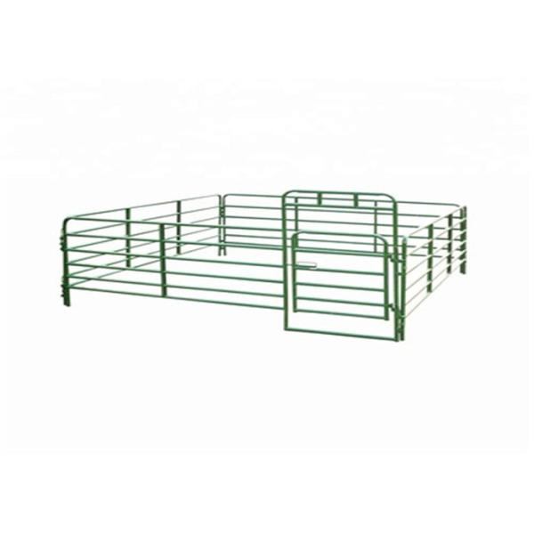 Welded Pipe Livestock Corral Panels , Heavy Duty Corral Gates For Horse