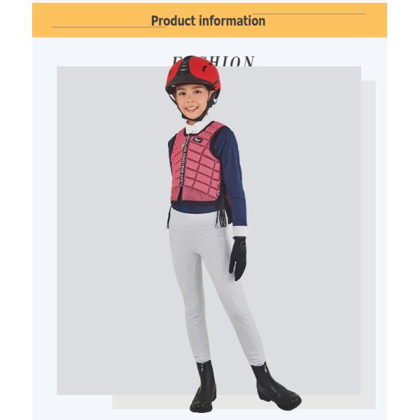 White Children'S horse riding Pants Side pocket equestrian breeches Moisture Wicking Fabric