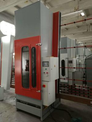 Full Automatic Glass Sandblasting Machine Horizontal Glass Washing Machine with 5 Guns
