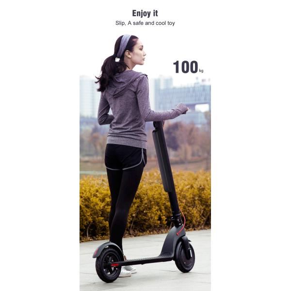 36V 250W Two Wheel Drive Electric Scooter 10 Inch Foldable Adult Electric Scooter