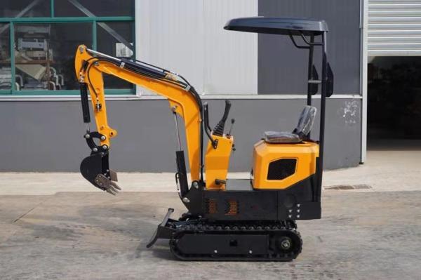 Small 1 Ton Mini Excavator Digger Mini Crawler Excavator 0.023m3 Bucket