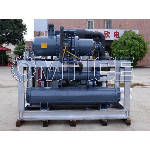 8ton Flake Ice Maker Machine For Fishes Storage with Compressor Bitzer