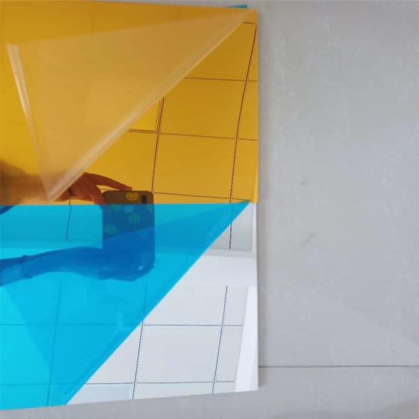 ANXIN 0.9mm- 5 mm thick Polystyrene GPPS material plastic mirror sheet