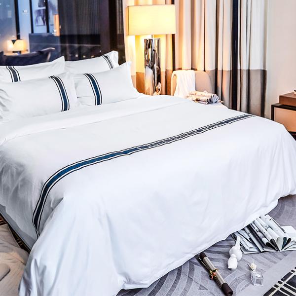 Wholesale luxury dobby duvet cover sets king queen for hotel bedding sets