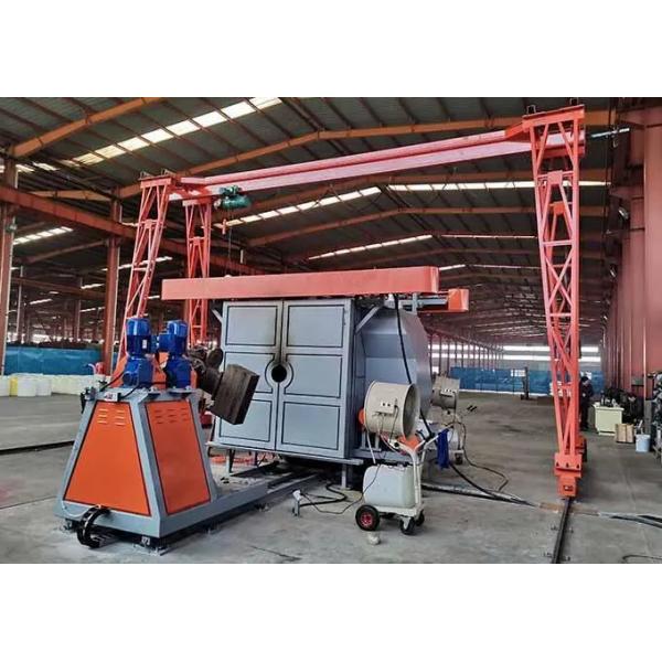 Rotational Molding Shuttle Roto Molds Machine PLC Control
