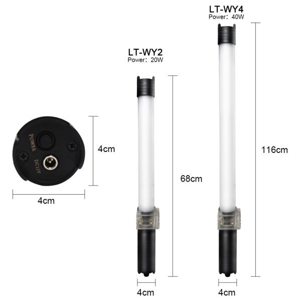 СИД RGBW 2800K-9990K 640pcs со светом приведенным трубки светов фильма влияний теплым белым