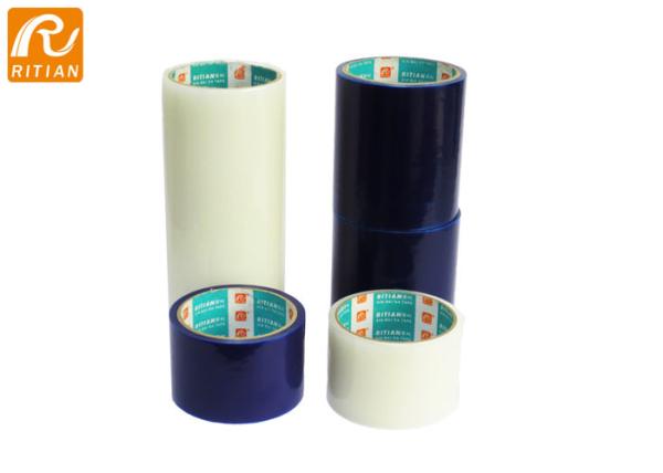 Adhesive PE Protective Film 50 Mic Transparent Low To Medium Tack For Furniture