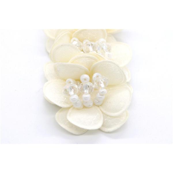 Decorative Shoe Flower Clips handmade accessories handmade flower /bridal wedding shoe decorative Lace satin black,white,red,dark blue