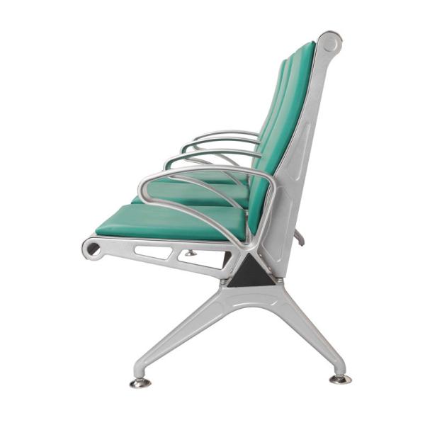 Зеленые стулья зала ожидания стула/салона аэропорта SS201 PU кожаные стальные