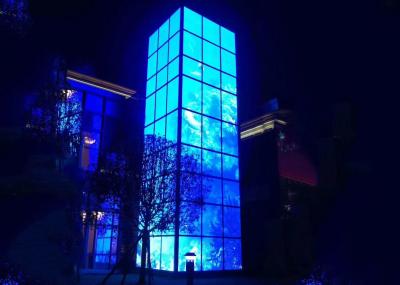 P6.25mm Transparent Glass LED Screen 5000cd/Sqm 70 Transparency Rate