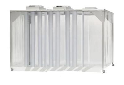 Cuarto limpio modular / ducha de aire personalizado OEM / ODM aceptable