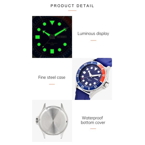 Sapphire Glass Men's Diver
