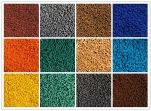 3mm - 5mm EPDM Rubber Granule Anti Slip SBR Rubber Granules For Outdoor Playground