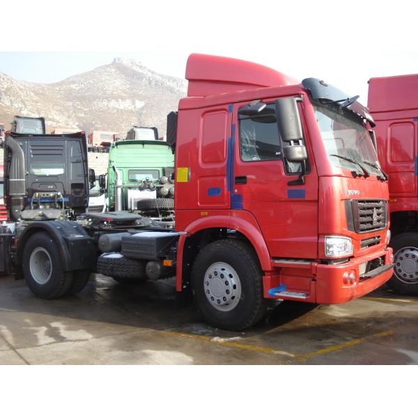 Euro 2 HW 76 Cab Howo Prime Mover Tractor 4*2 Drive Wheel Truck